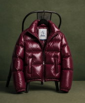 Piumino bordeaux